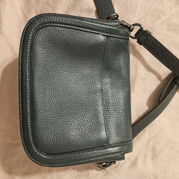 Coach Green Crossbody Saddle Handbag NWOT - Picture 4 of 7